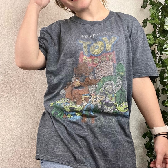 Disney Other - Vintage Large Disney Toy Story Graphic Tee Shirt